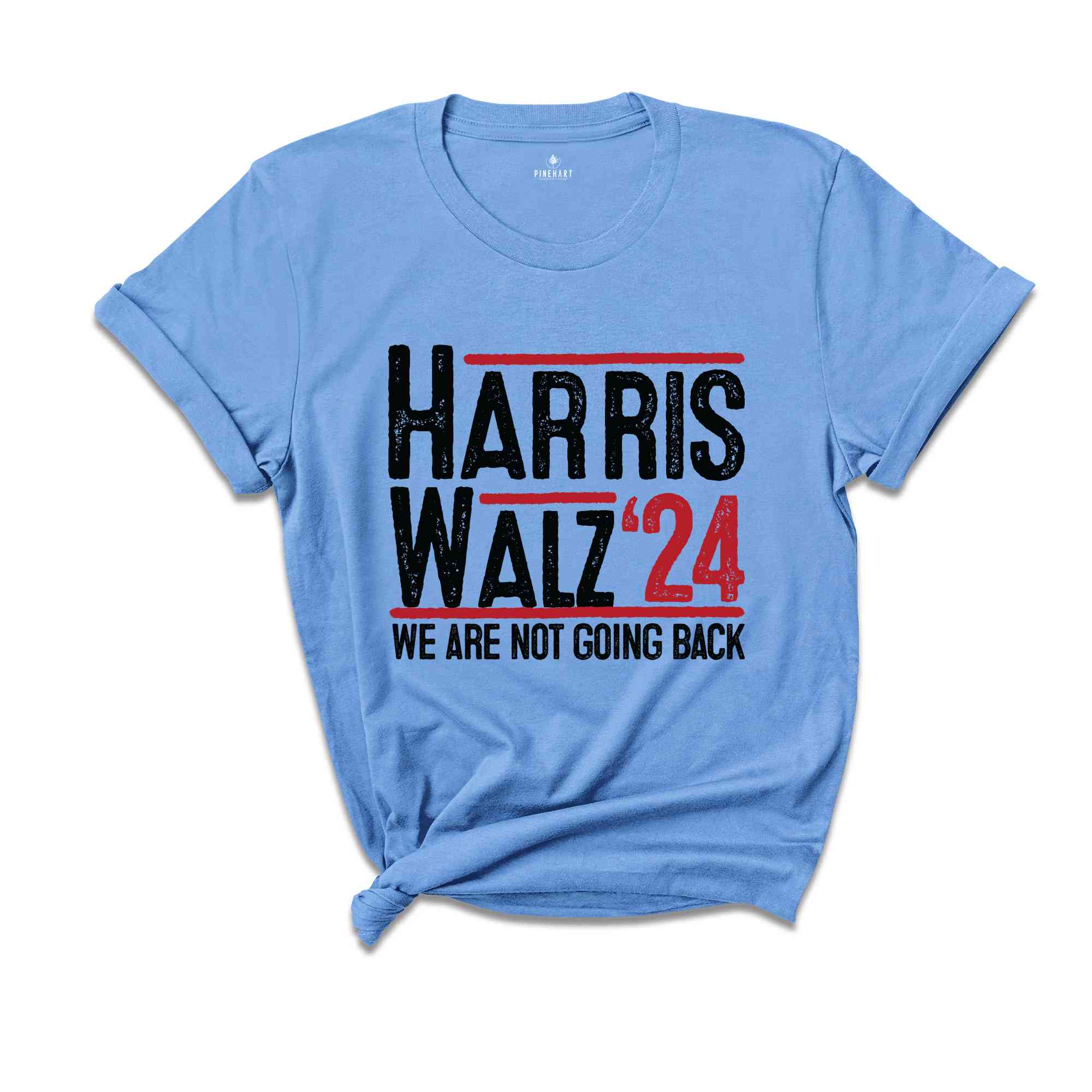 We Are Not Going Back T-Shirt, Kamala Harris Presidential Election Shirt, Democrat T-Shirt, Madam President Tee