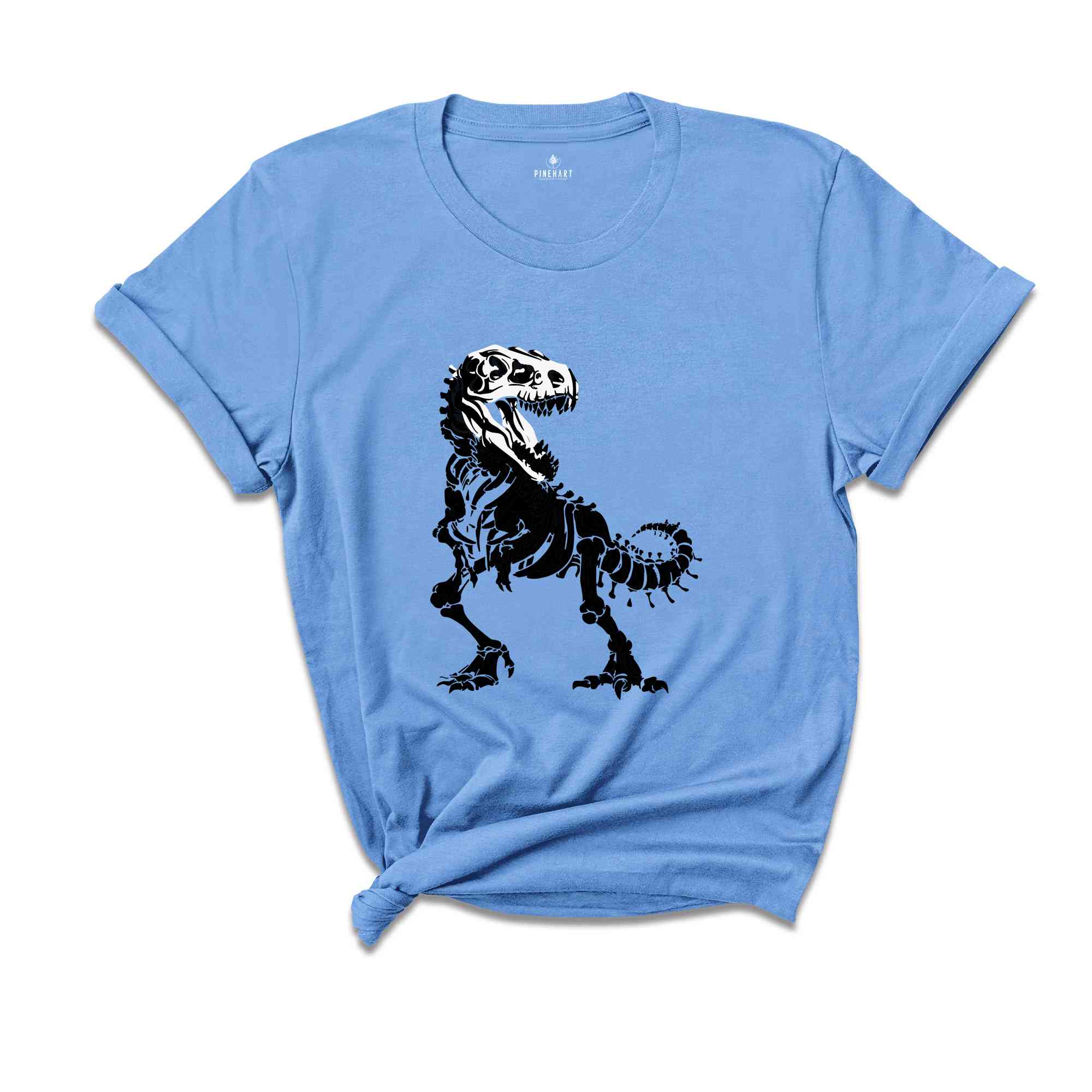 Dinosaur Skull Shirt, Dinosaur Fossil T-Shirt, Dinosaur Skeleton Tee, Paleontology Shirt, Funny Dinosaur Shirt