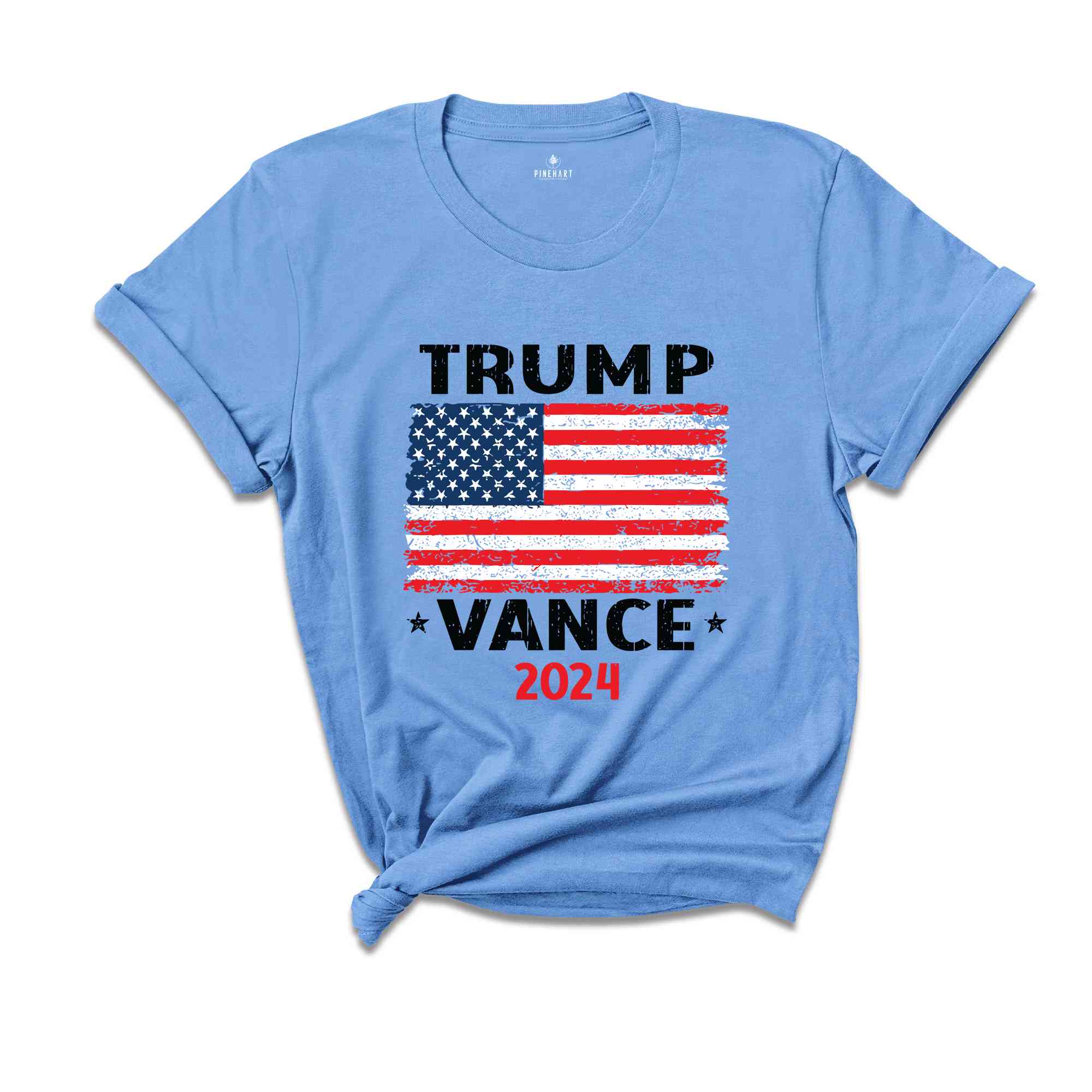 Trump Vance 2024 T-Shirt, Trump Vance Shirt, Donald Trump Shirt, Republican Tee, Trump Vance American Flag shirt