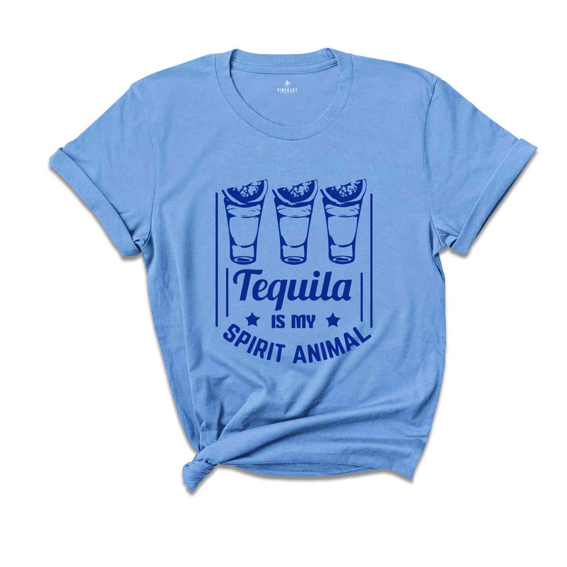 Tequila Is My Spirit Animal Shirt, Drinking Shirt, Drinking Friends gift, Tequila Lover, Funny Drinking, Tequila Shirt, Funny Cinco de Mayo