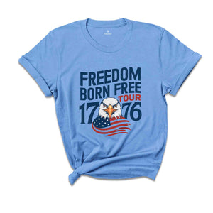 Retro 4th of July Shirt, Freedom tour, Red White and Blue, Eagle America shirt, Fourth of July Shirt, Independence Day Tee