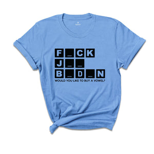 Fuck Joe Biden Shirt, Republican Shirt, Conservative Shirt, Patriotic Shirt, Funny Biden Shirt, Political Shirt