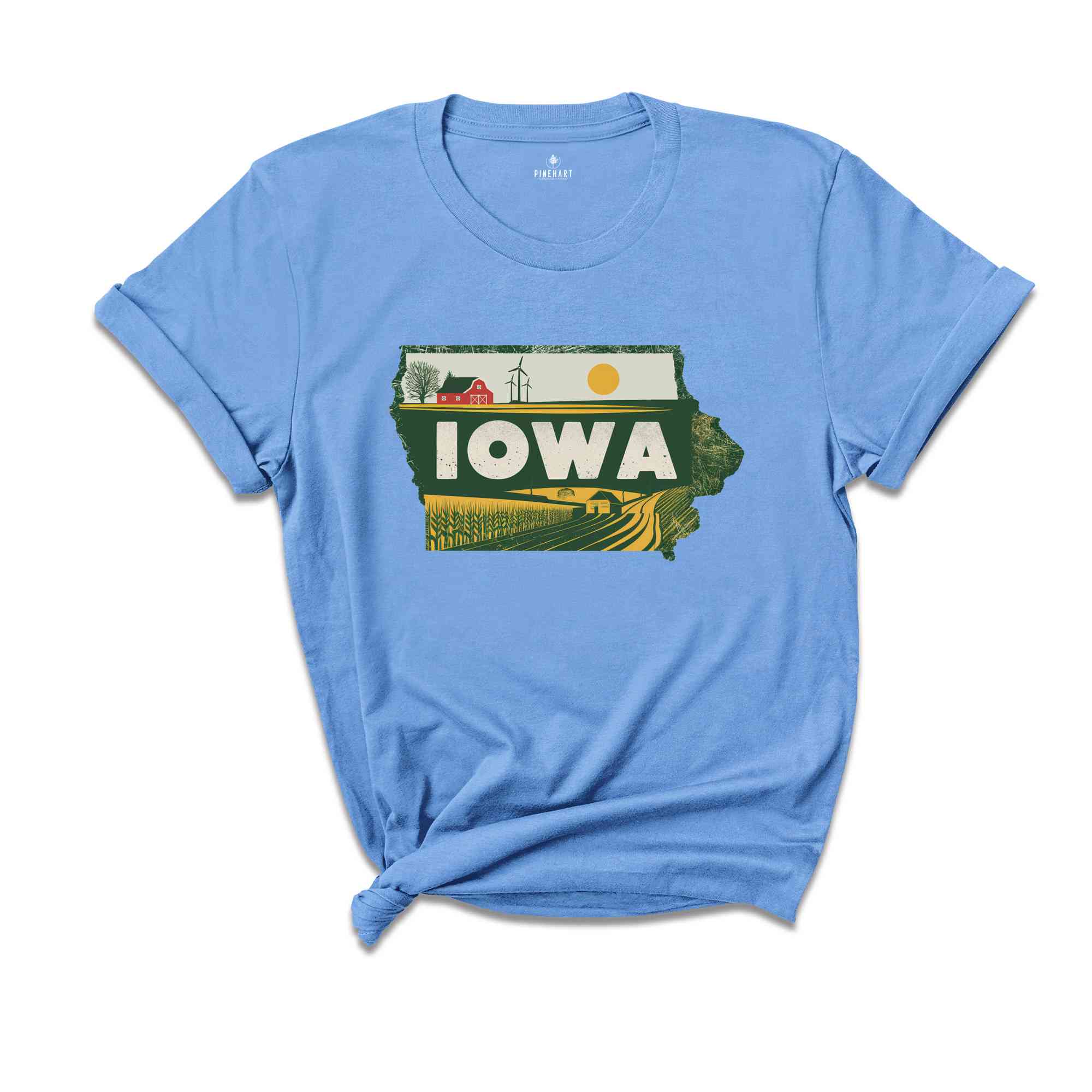 Retro State Of Iowa Shirt, State Of Iowa Shirt, State Shirt, Iowa Shirt, Iowa Lover Shirt, Family Trip Shirt, Travel Shirt