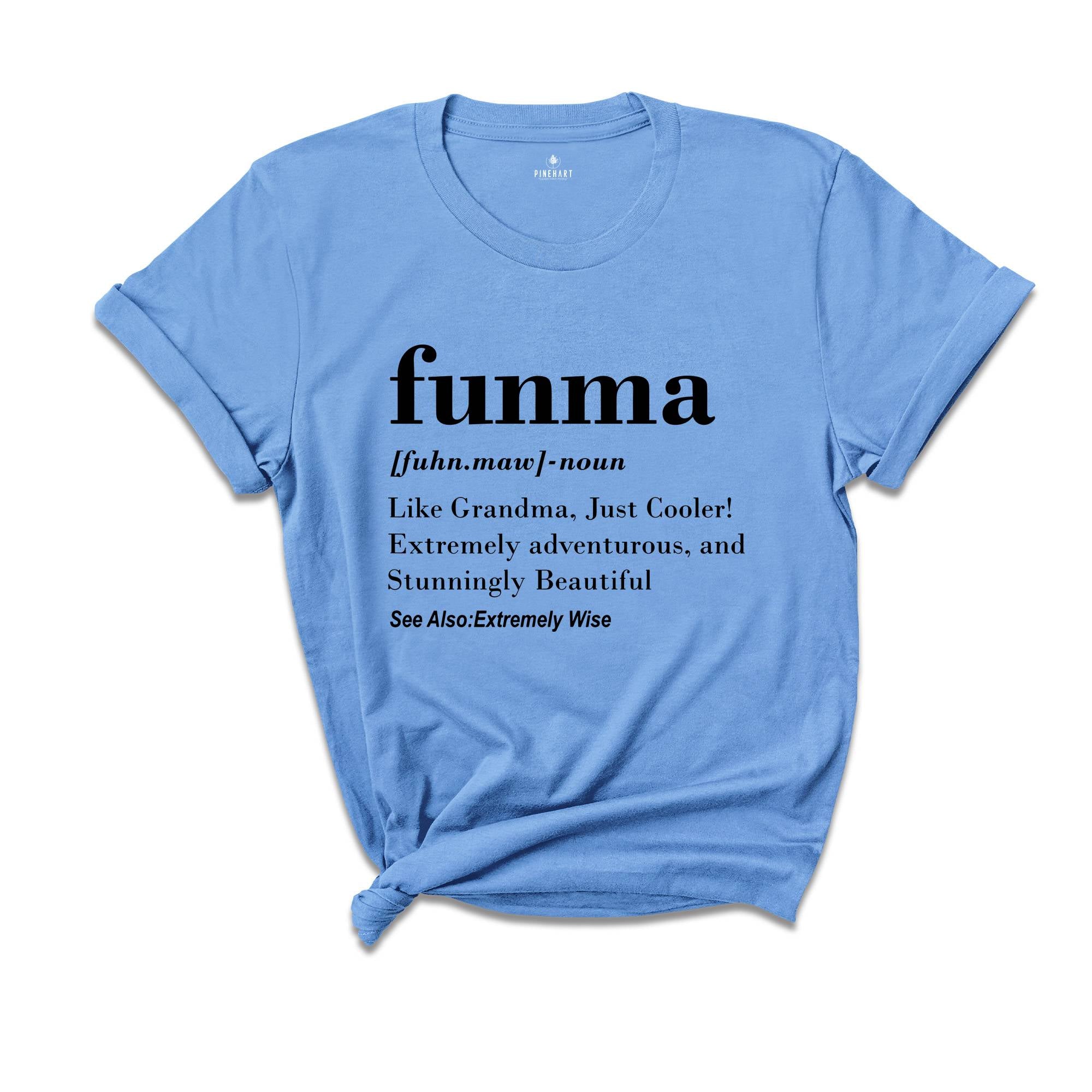 Funma Shirt, Funny Grandma Shirt, Gift For Grandma, Grandma Shirt, Grandma Gift, Mothers Day Gift, Pregnancy Announcement Grandparents