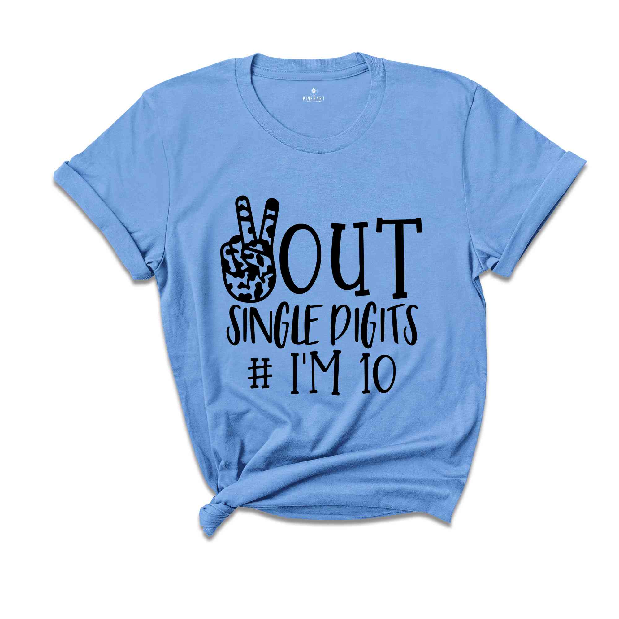 Ten Birthday Shirt, 10th Birthday Shirt, Tenth Birthday, Double Digits, Birthday Shirt, 10th Birthday, Tenth Birthday Shirt, 2014 Sweater