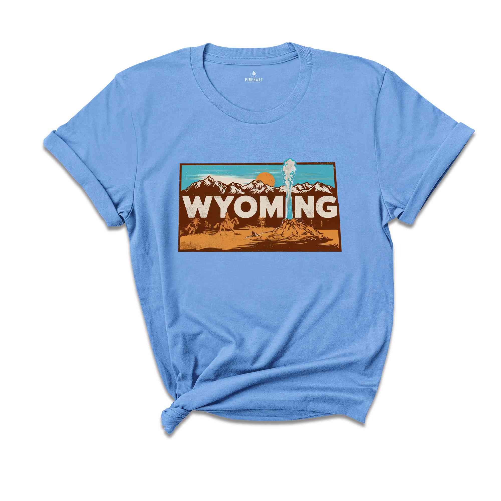 Retro State Of Wyoming Shirt, State Of Wyoming Shirt, State Shirt, Wyoming Shirt, Wyoming Lover Shirt, Family Trip Shirt, Travel Shirt