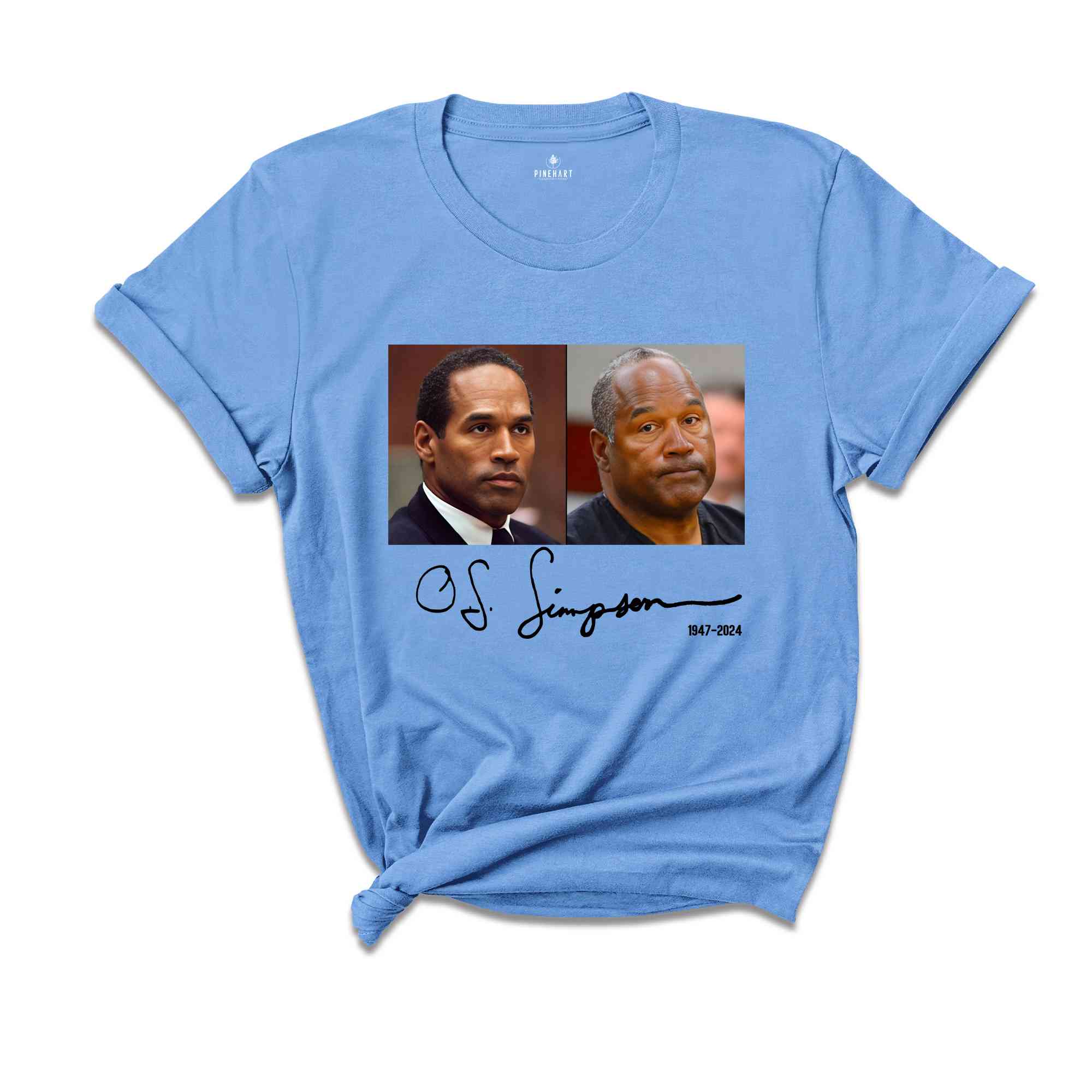 O.J Simpson Shirt, Rest In Peace, 1947-2024, OJ Simpson Tshirt, Thanks For Memories Simpson Shirt, RIP OJ Simpson Shirt, O.J Simpson