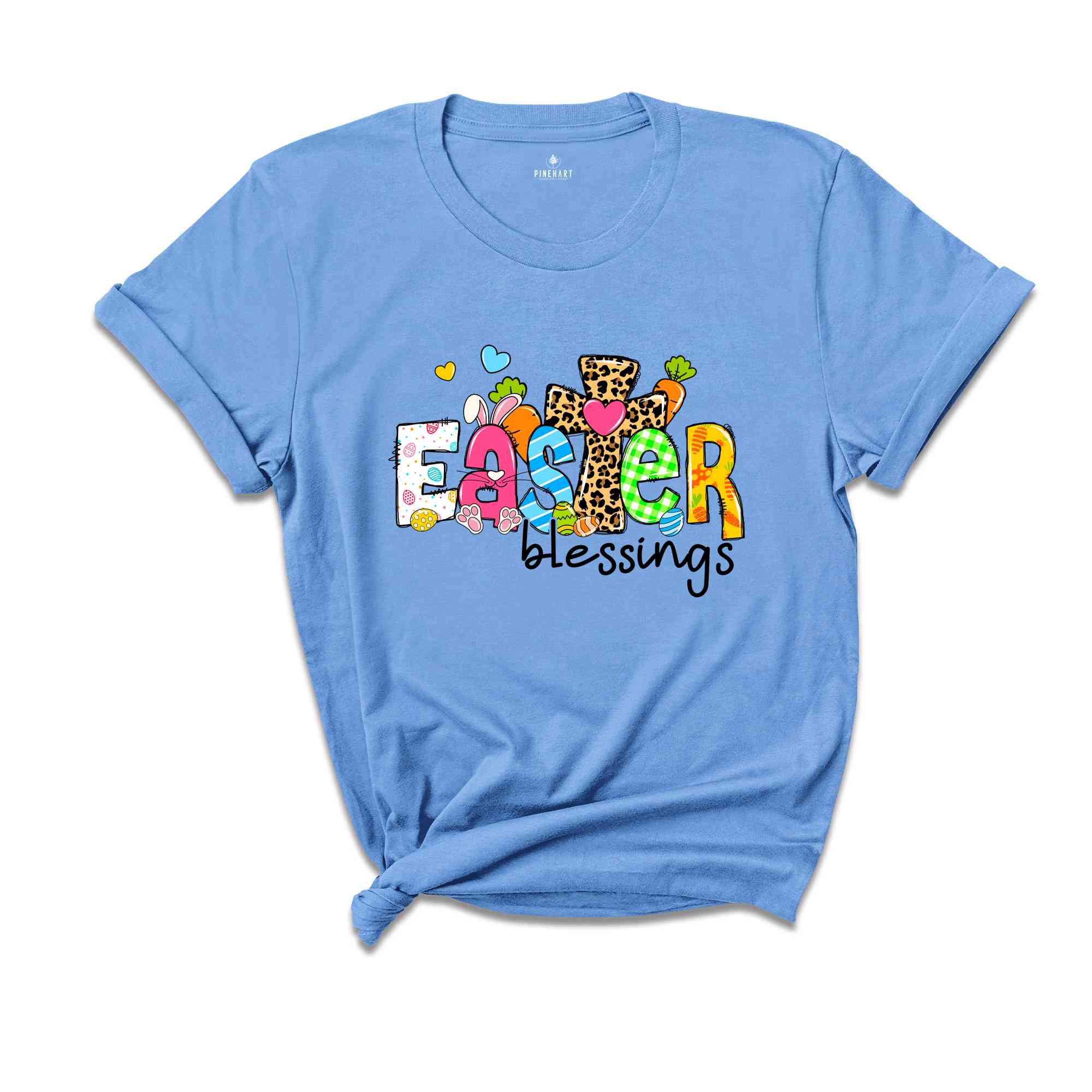 Easter Blessings Shirt, Easter Family Shirt, Happy Easter Shirt, Kids Easter Shirt, Jesus Shirt, He is Risen Shirt, Vintage Easter Shirt