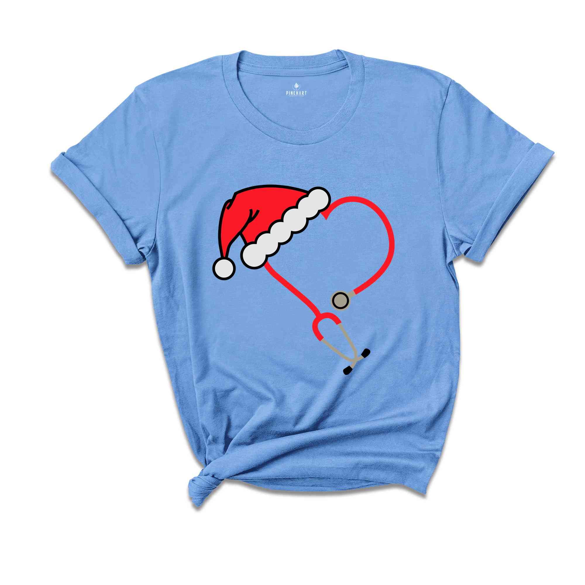 Christmas Stethoscope Shirt, Nursing Tshirt, Cute Christmas Shirt, Christmas Doctor Gift, Nurse Christmas Shirt, Holiday Gift