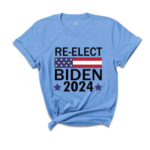 Re-elect biden 2024 shirt,2024 elections, Choose Biden, BIDEN 2024,Joe Biden for President,political shirt