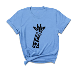 Cute Animal Shirt , Giraffe Lover Shirts, Giraffe Gift For Women