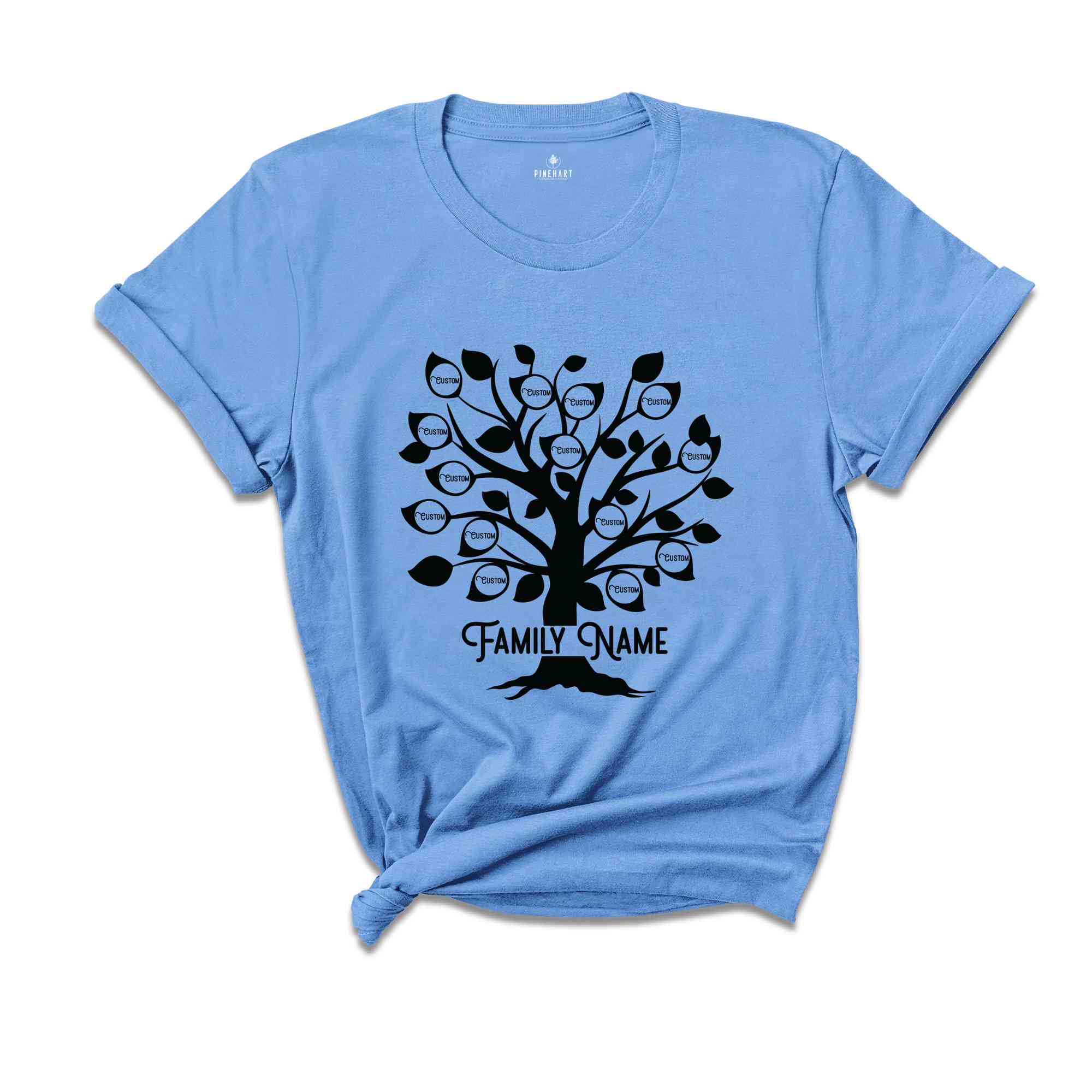 Custom Family Tree Shirt, Personalized Family Shirt, Family Reunion Shirt, Customized Reunion Matching Shirt, Matching Cousins Shirt