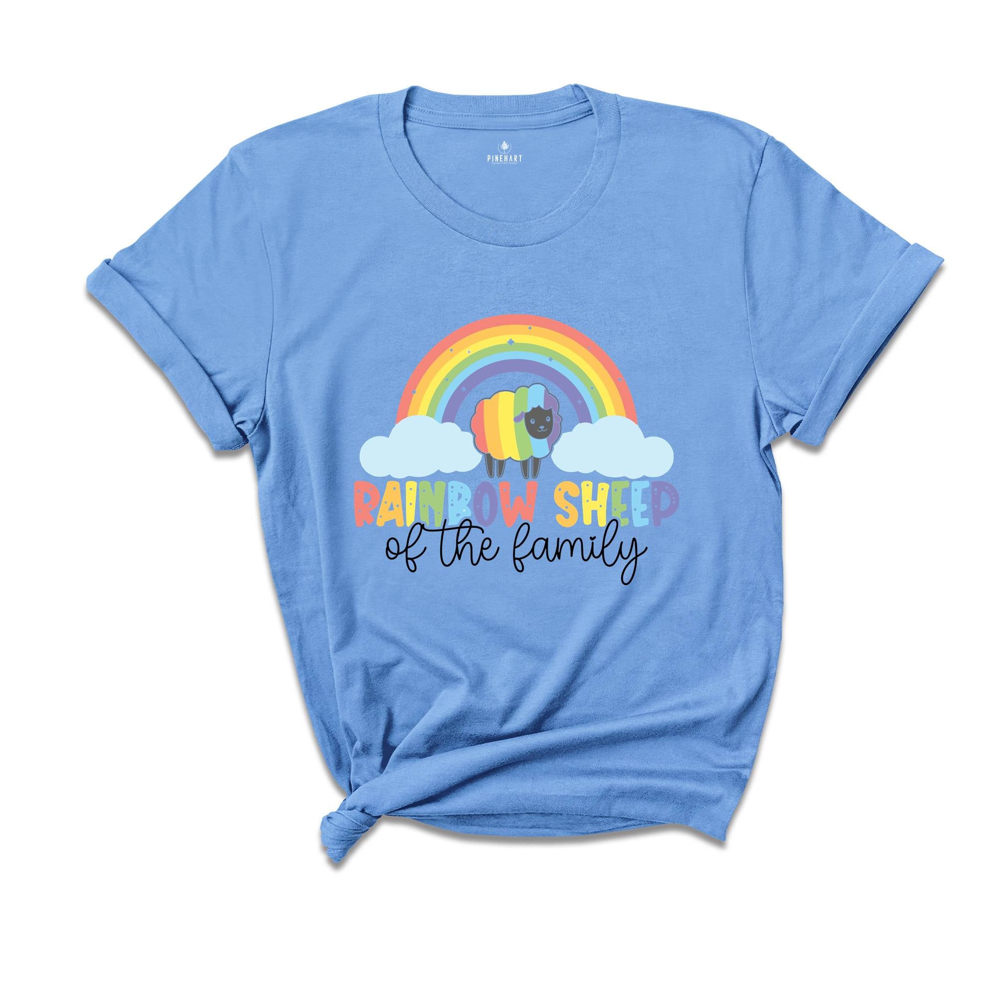 Rainbow Sheep, Pride Month Shirt, Pride 2024 Shirt, Lgbt Shirt, Pride T-Shirt, Gender Equality, Human Rights Shirt, Equal Rights Tee