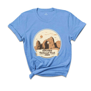 Arches National Park Shirt, National Parks Shirt, National Park Gift, Arches National Park, Nature Shirt, Vacation Shirt, Adventure Shirt