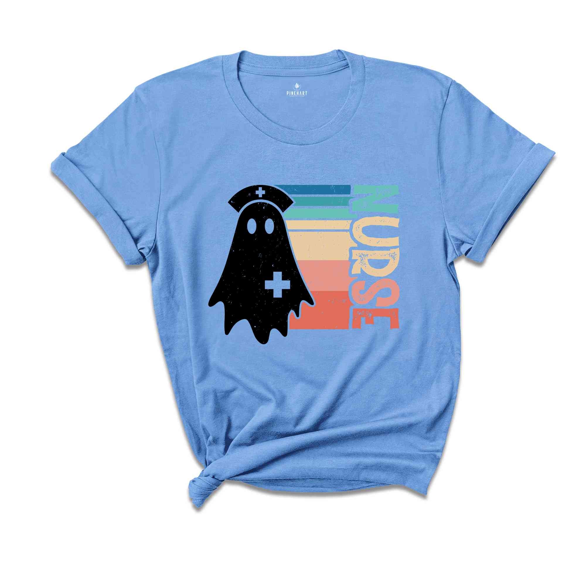 Halloween Nurse Shirt, Halloween Ghost Shirt, Halloween Gift, Nursing Shirt, Nurse Life Shirt, Halloween Gift For Nurse, Spooky Season Shirt