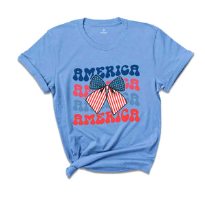 America Shirt, Usa Shirt, Memorial Day Shirt, Retro Shirt, Patriotic Shirt, Retro American Shirt, Independence Day, 4th Of July Shirt