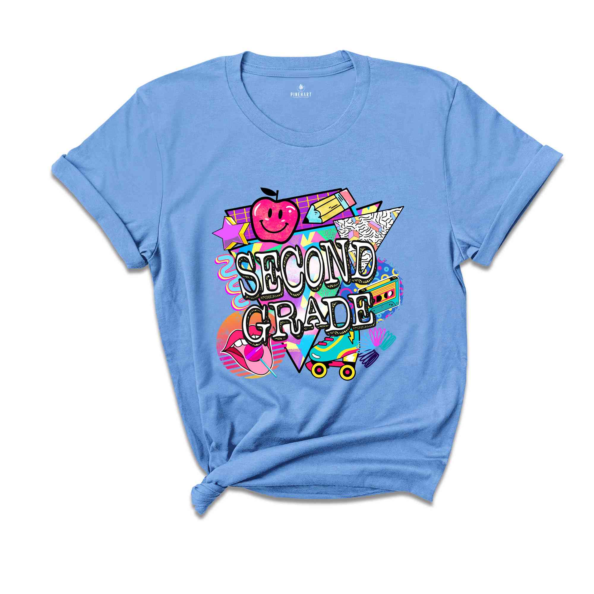 Second Grade Shirt, 2nd Grade Back To School, First Day of School, Matching Tee, Gift for Girls, Back To School Shirt