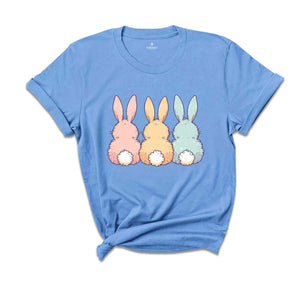 Cute Bunny Tails Shirt, Happy Easter Shirt, Easter Bunny Shirt, Rabbit Tail Shirt, Cute Easter Shirt, Bunny Lover Shirt, Easter Day Shirt