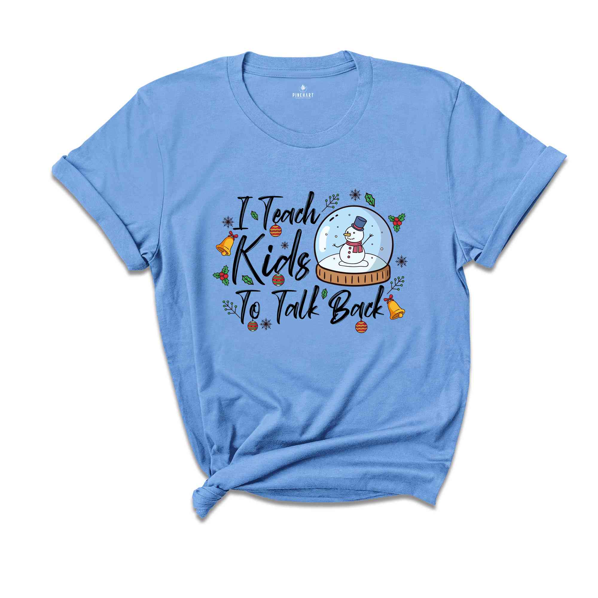 I Teach The Kids To Talk Back T-shirt, Speech Therapist Christmas Shirt, Speech Therapist Gift, Funny Therapist T-shirt, Teacher Xmas Tee.