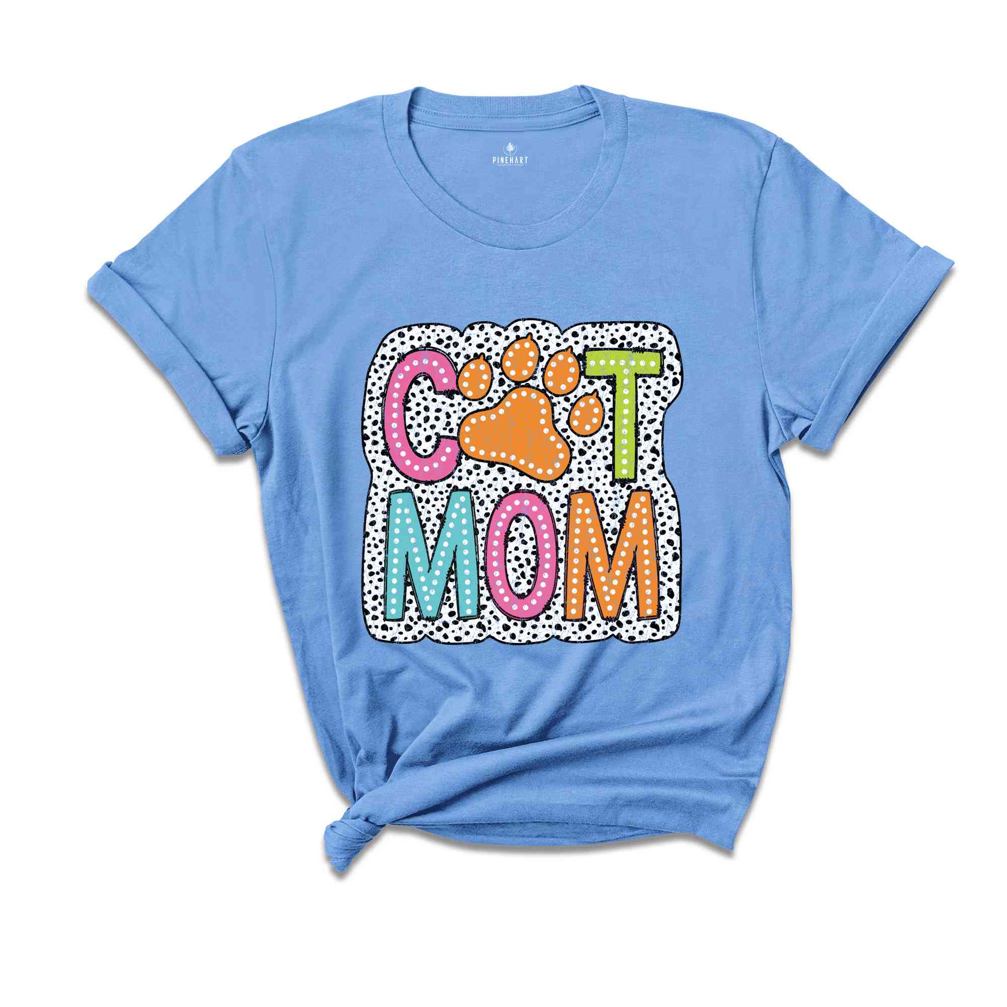 Cat Mom Shirt, Proud Kitty Mama Shirt, Kitty Mom Shirt, Cute Cat Mom Shirt, Gift For Mother, Shirt Gift For Cat Mom, Cat Mom T-Shirt