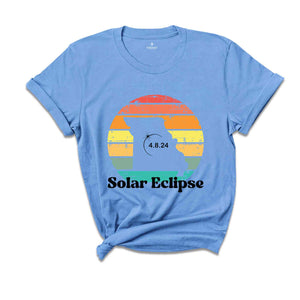 Missouri Solar Eclipse T-Shirt, April 8 2024 Solar Eclipse, Total Solar Eclipse Apparel, Solar Eclipse Shirt