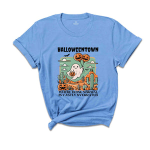 Halloweentown Shirt, Where Being Normal Is Vastly Overrated Shirt, Halloween 1998 Shirt, Halloween Shirt, Retro Halloween Shirt, Fall Shirt