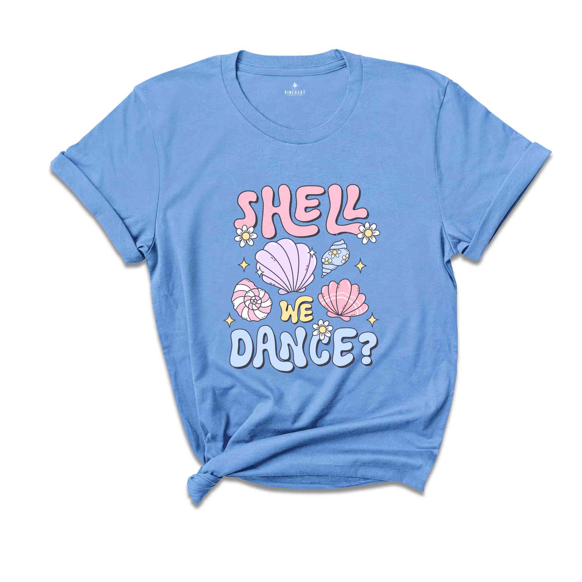 Shell We Dance Shirt, Beach Shirt, Summer Camp Shirt, Cute Summer Shirt, Beach Trip Shirt, Vacation Shirt, Beachy Tshirt, Fun Summer Shirt