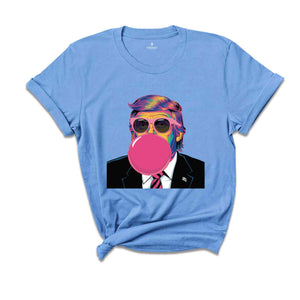 Pink Sun Glasses Trump Bubble Gum Shirt, Republican Shirt, Trump Supporters T-Shirt, Trump Sweatshirt, President 2024 T-Shirt