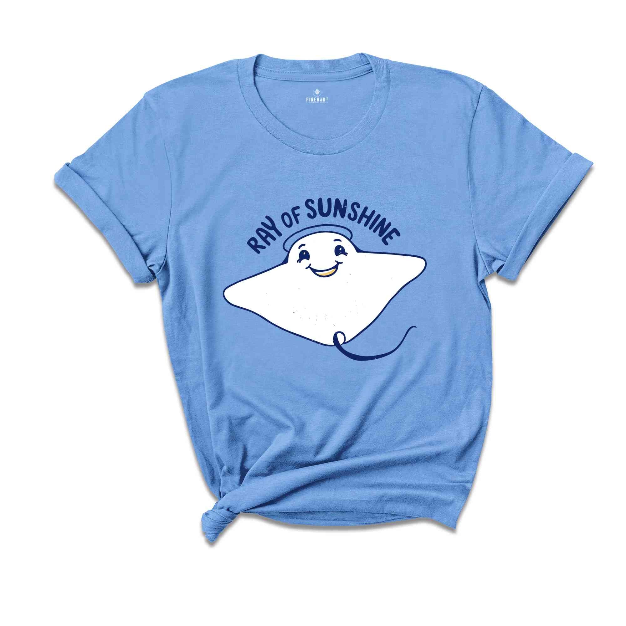 Ray Of Sunshine Shirt, Stingray Shirt, Manta Ray T Shirt, Funny Pun Stingray Tshirt, Ocean Shirt, Summer Shirt, Beach Vibes Shirt