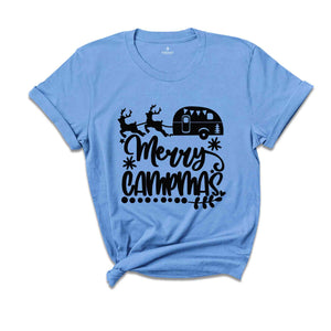 Merry Campmas Shirt, Christmas Camp Lover Shirt, Christmas Camper Shirt, Christmas Camping Shirt, Christmas Nature Shirt, Christmas Gift