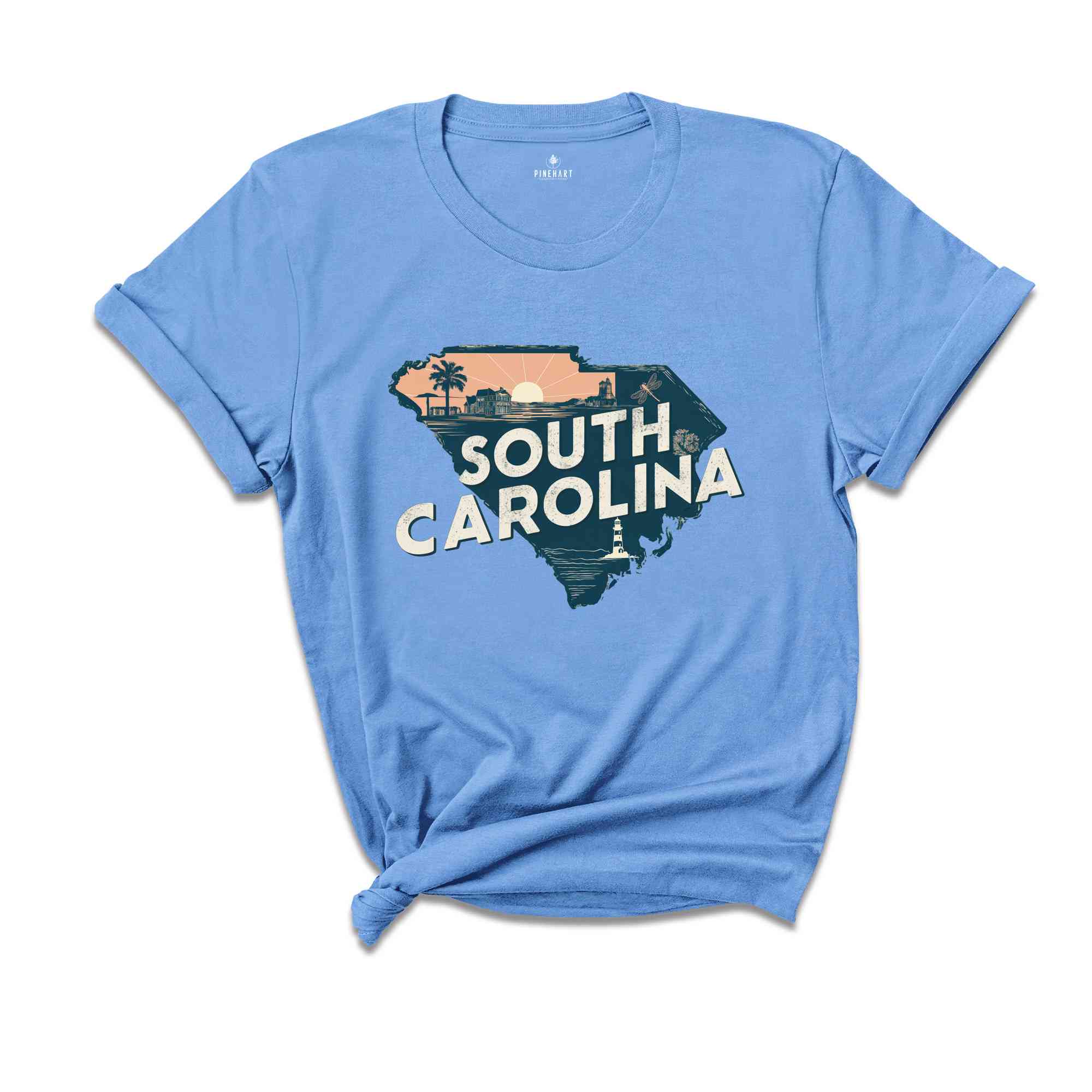 Retro State Of South Carolina Shirt, State Of South Carolina Shirt, State Shirt, South Carolina Shirt, South Carolina Lover Shirt