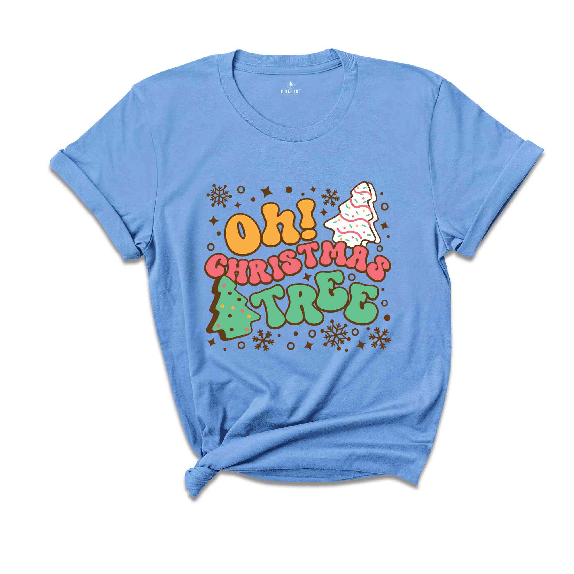 Oh! Christmas Tree Shirt, Christmas Shirt, Christmas Tree Cake, Christmas Party Shirt, Holiday Shirt, Christmas Gift, Happy Christmas