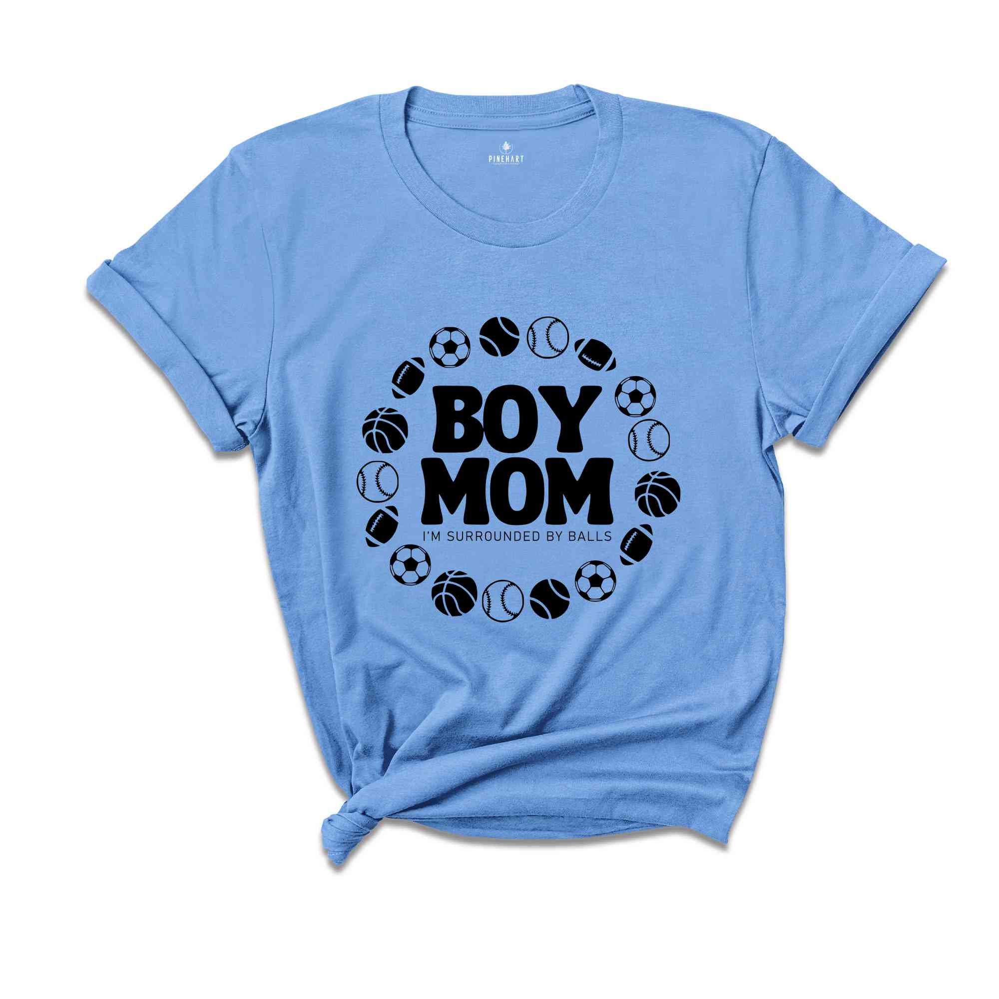 Boy Mom I’m Surrounded By Balls Shirt, Boy Mom Shirt, Boy Shirt, Mom Of Boys Shirt, New Mom Shirt, Funny Mom Shirt