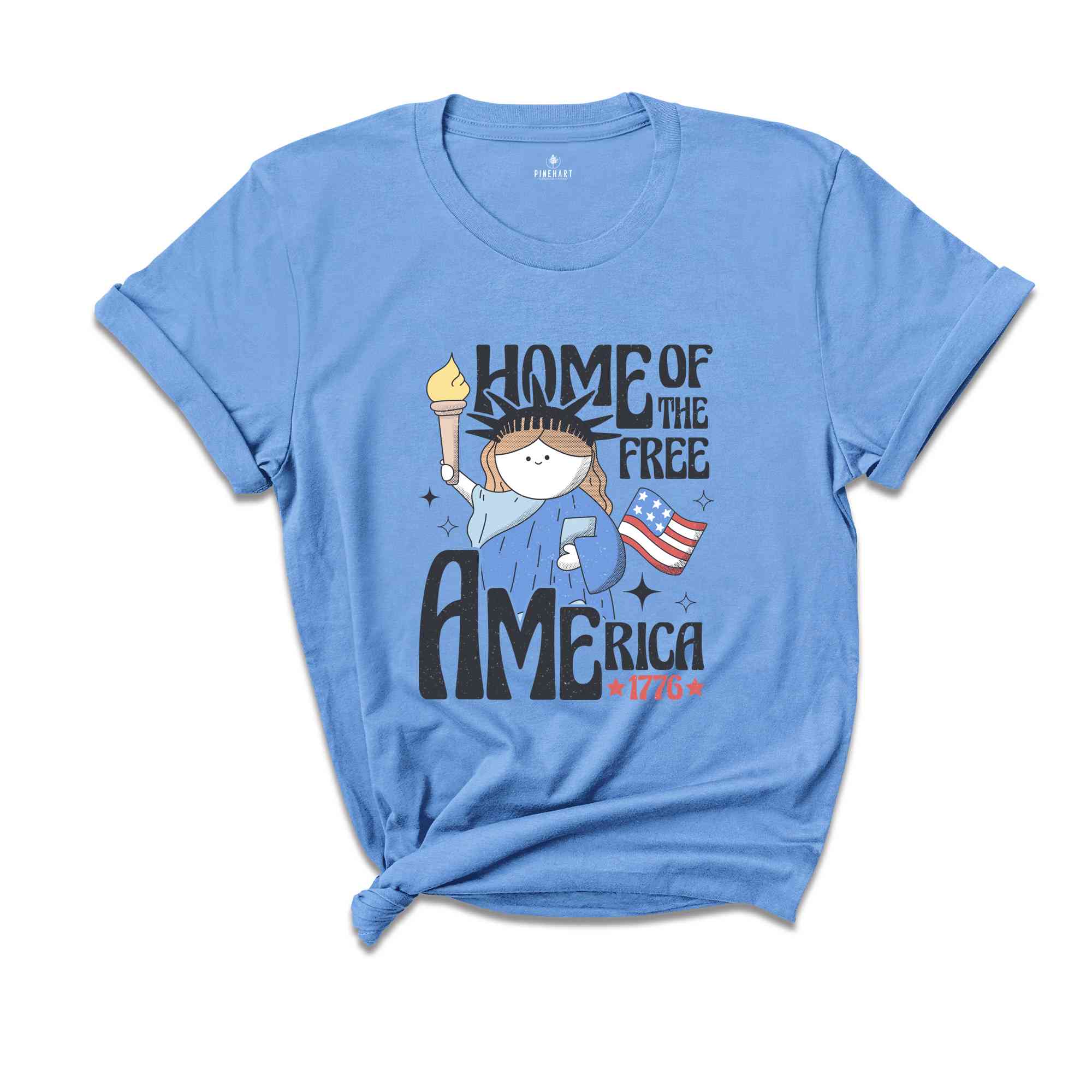 Home Of The Free America, Retro America Shirt, 4th Of July Shirt, Patriotic Shirt, Memorial Day Shirt, Republican Shirt, 1776 America