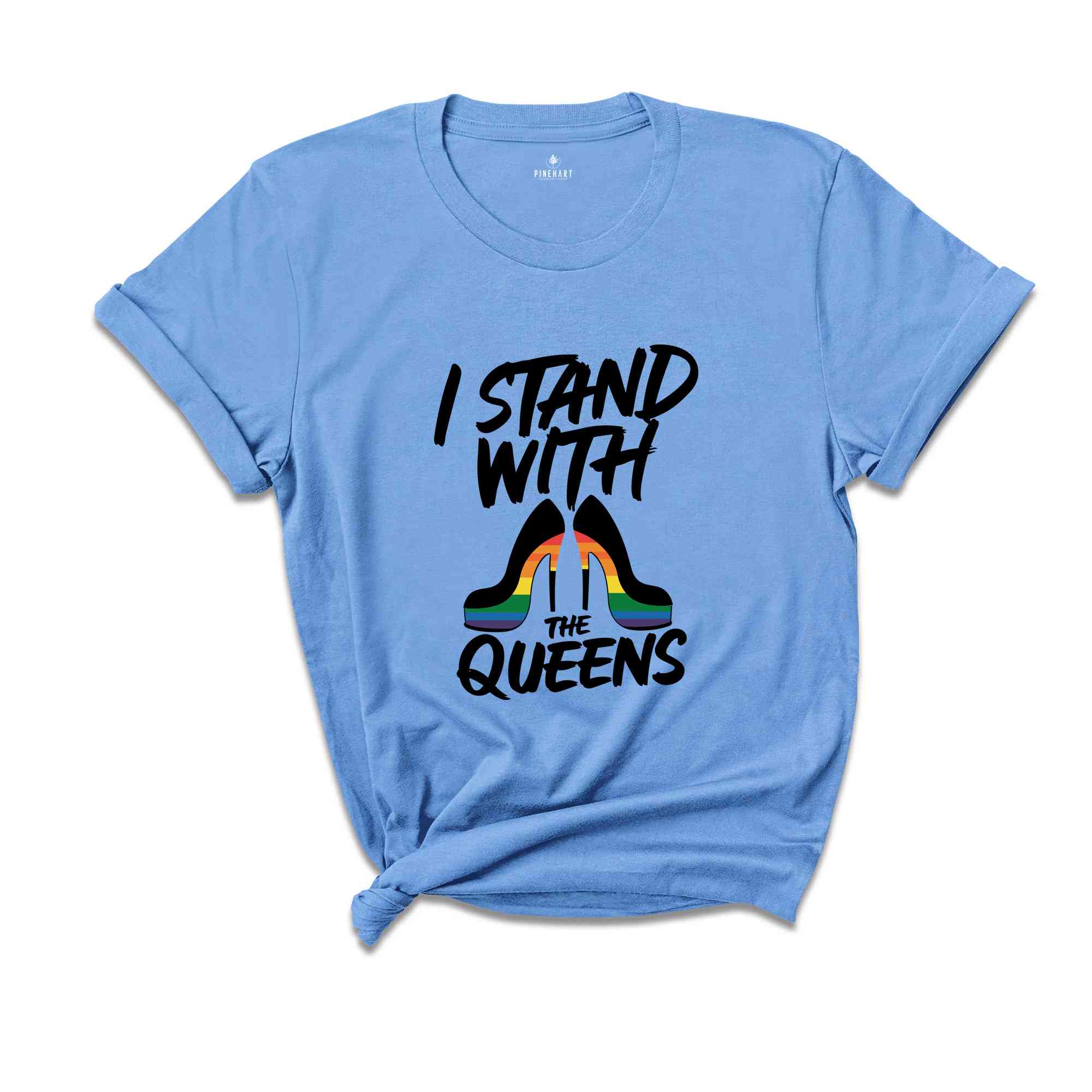 I Stand with the Queens Shirt, Drag is Not a Crime Shirt, Support Drag Queens, LGBTQ Rights Tee, Pride Month Shirt, Pride Shirt