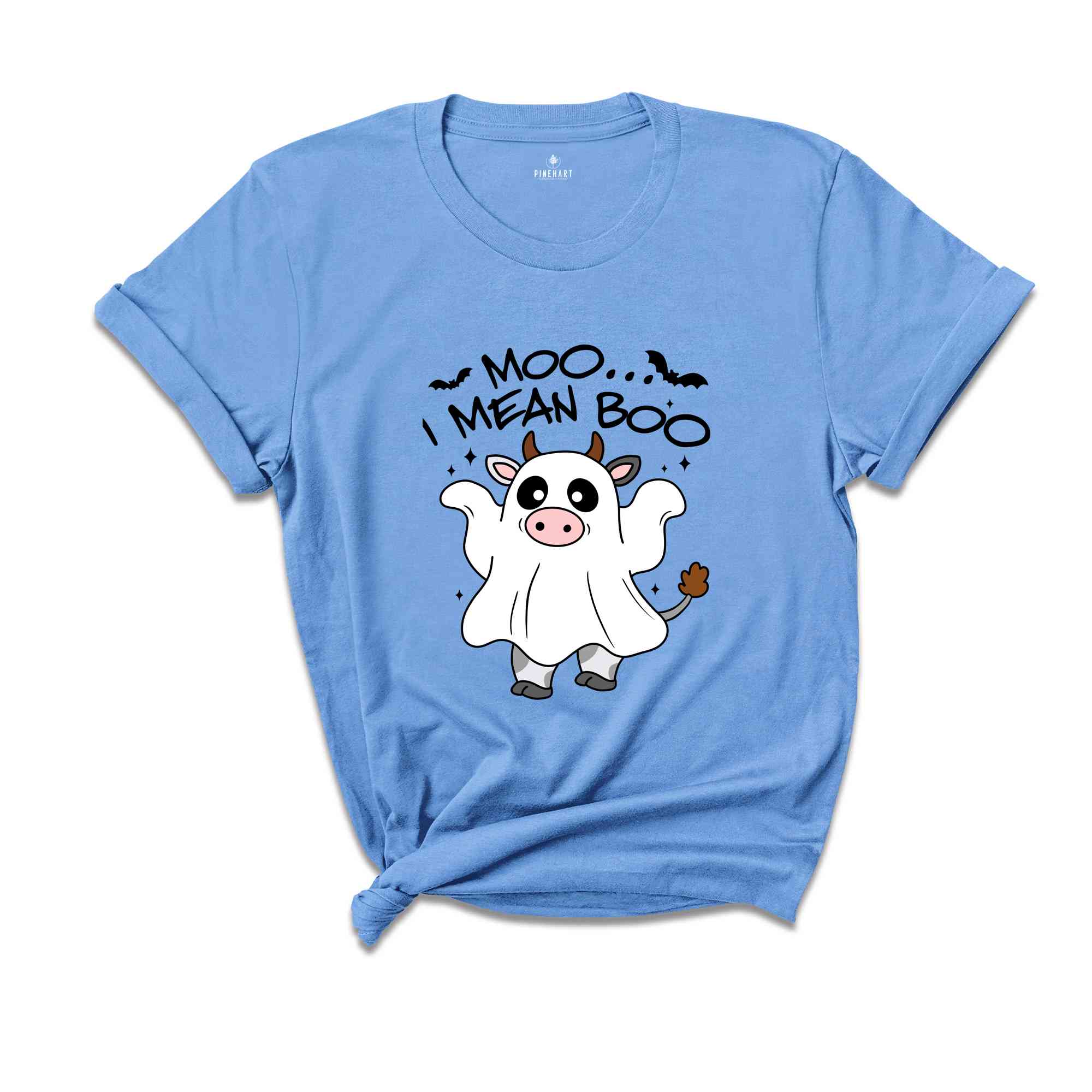 Moo I Mean Boo Shirt, Cute Cow Shirt, Funny Ghost Shirt, Halloween Shirt, Cute Halloween Shirt, Boo Shirt, Ghost Shirt, Spooky Season Shirt