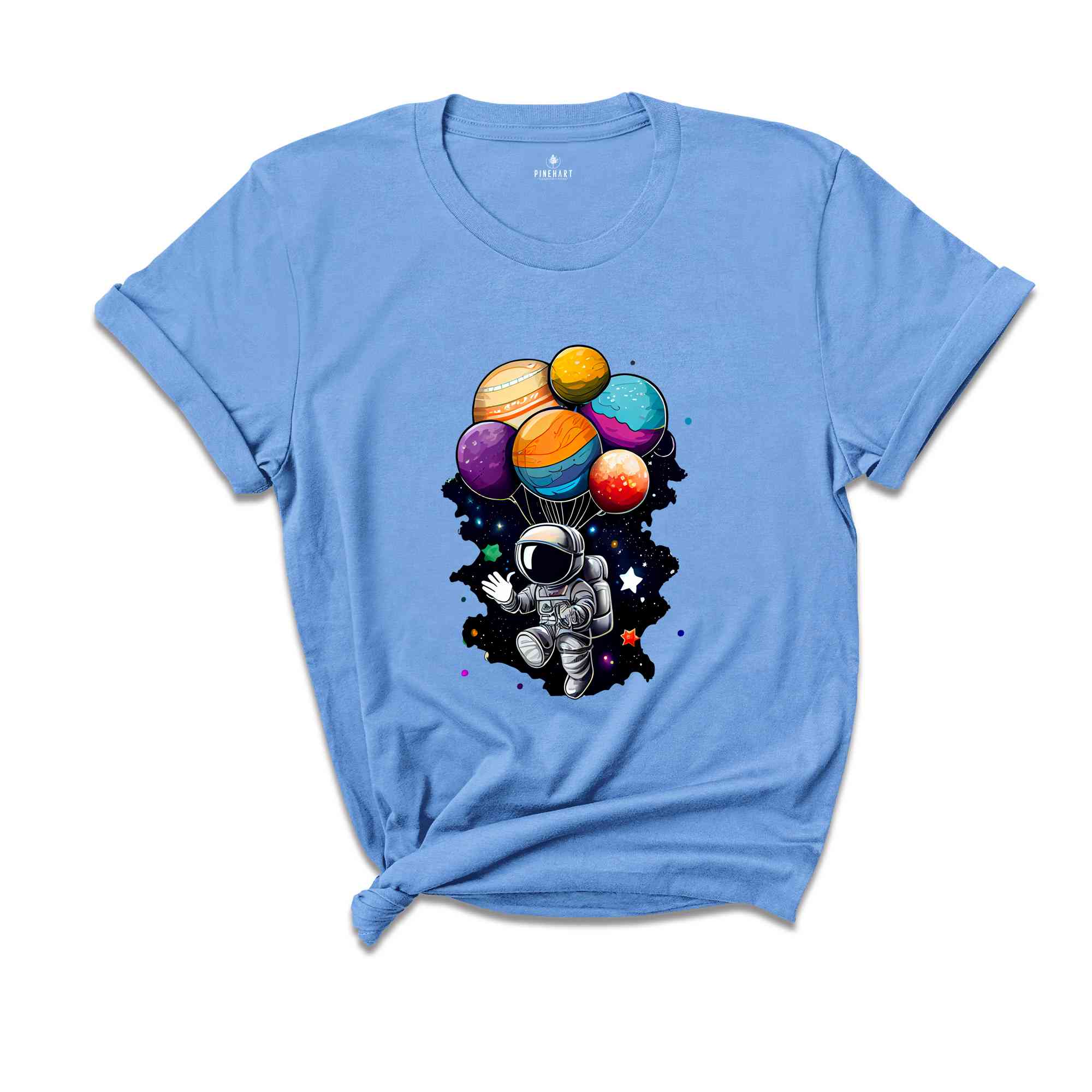 Astronaut Balloon T-Shirt, Space Balloon Shirt, Space Shirt, Astronaut Birthday Shirt, Space Gifts, Spaceman Shirt