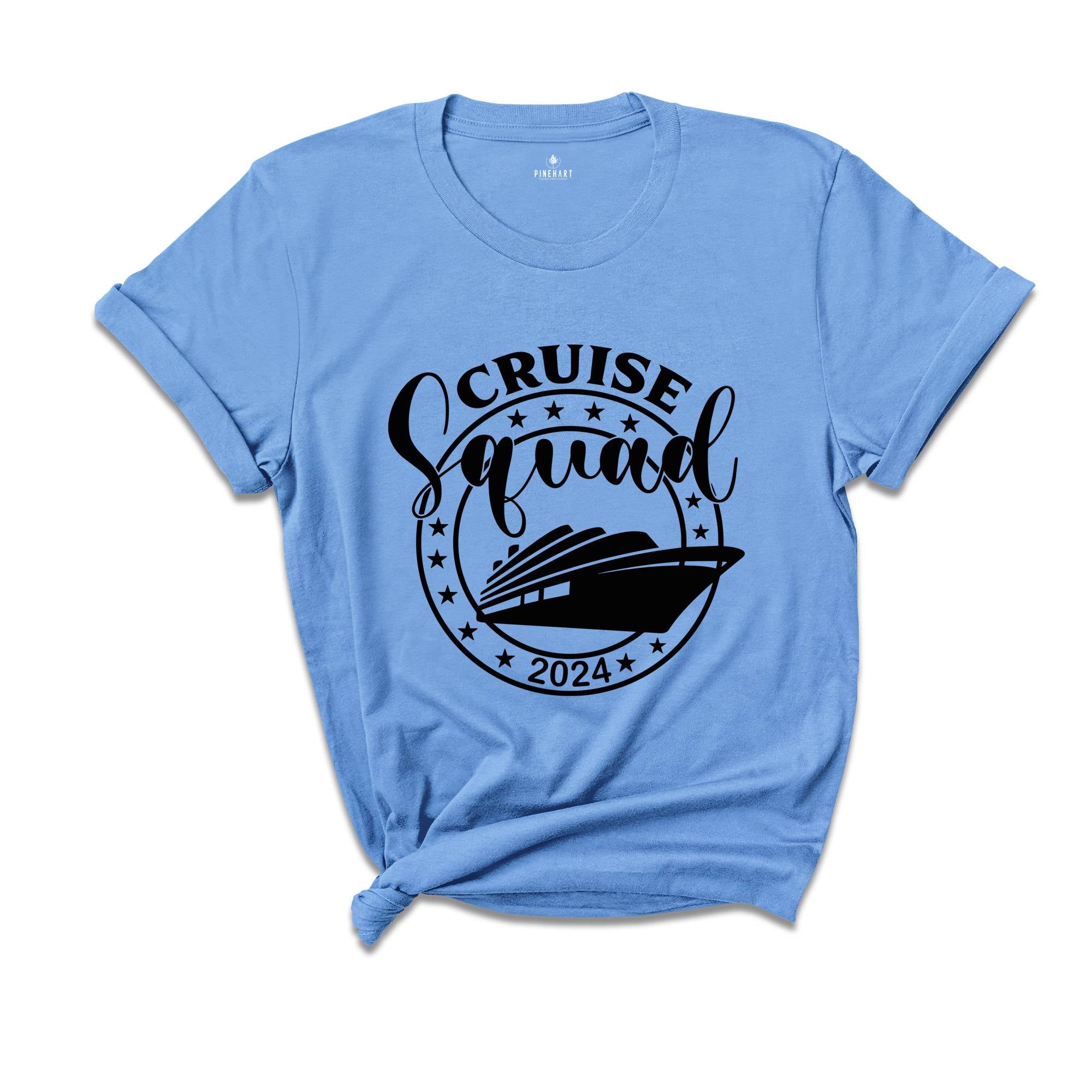 Cruise Squad 2024 Shirt, Cruise Family Shirt, Family Matching Shirt, Family Trip, Funny Vacation Gift, Summer Trip, Trip With Ship T Shirt