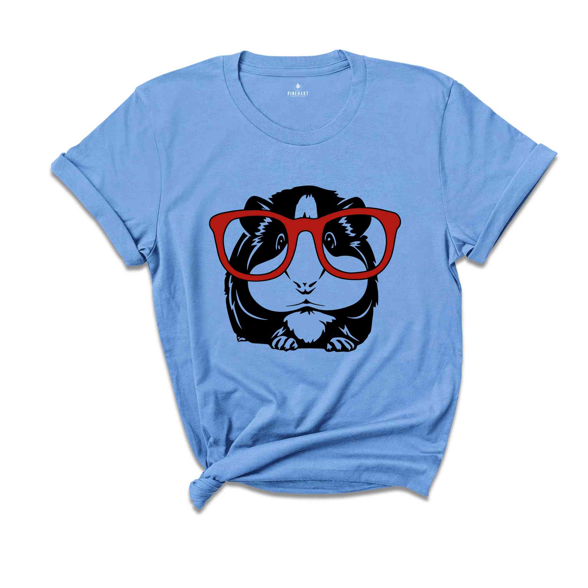 Guinea Pig Shirt, Animal Lover Shirt, Cute Guinea Pig T-Shirt, Guinea Pig With Glasses, Guinea Lover Pig Shirt, Funny Guinea Pig Shirt