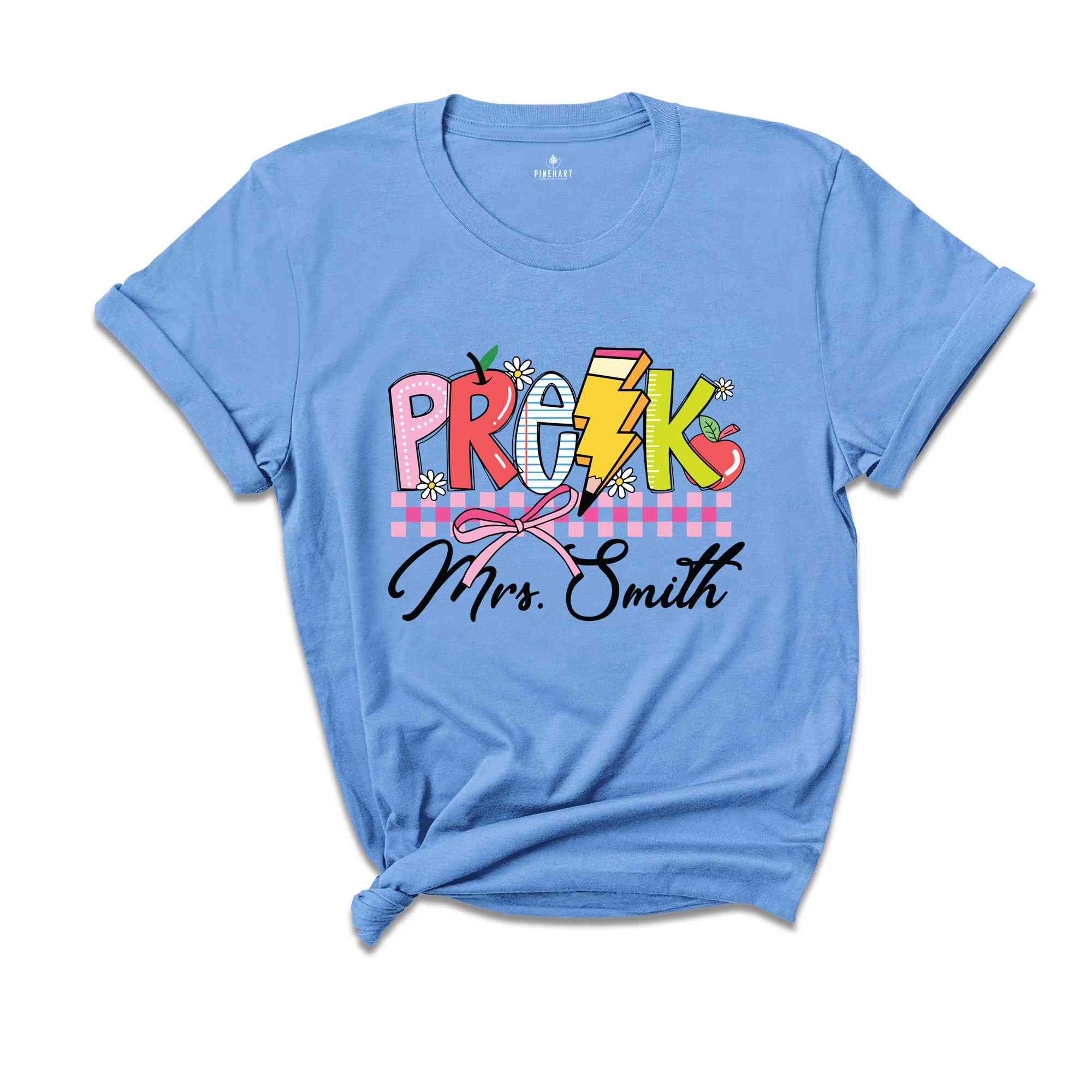 Personalized Pre K Teacher Shirt, Pre K Teacher Team Shirt, Gift For Teacher, Teacher Appreciation Shirt, Custom Grade Shirt