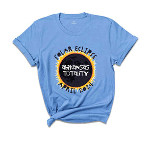 Arkansas Totality Shirt, Arkansas Total Solar Eclipse Shirt, Celestial Shirt, Eclipse Event 2024 Shirt, April 8th 2024