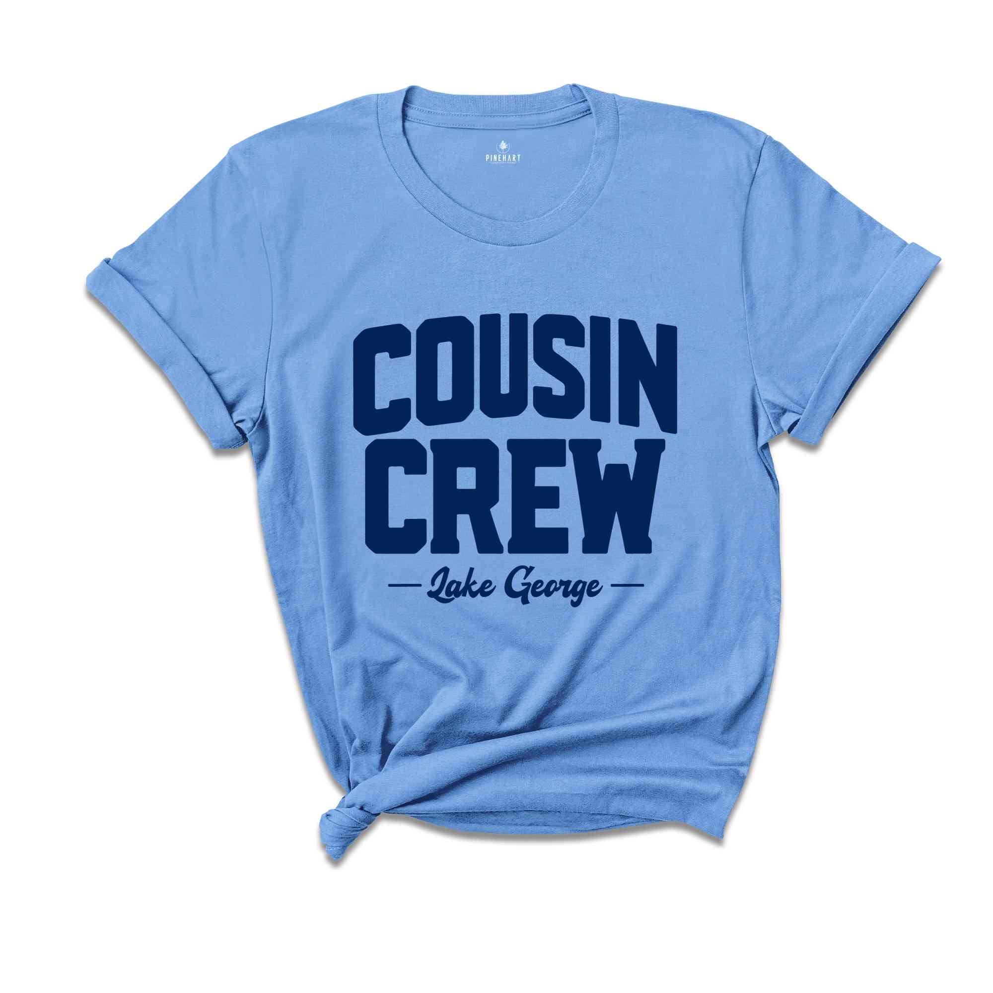 Cousin Crew Lake Shirt, Custom Summer Vacation T-Shirt, Personalized Cousin Weekend Shirt, Road Trip Shirt, Lake vacation Tee