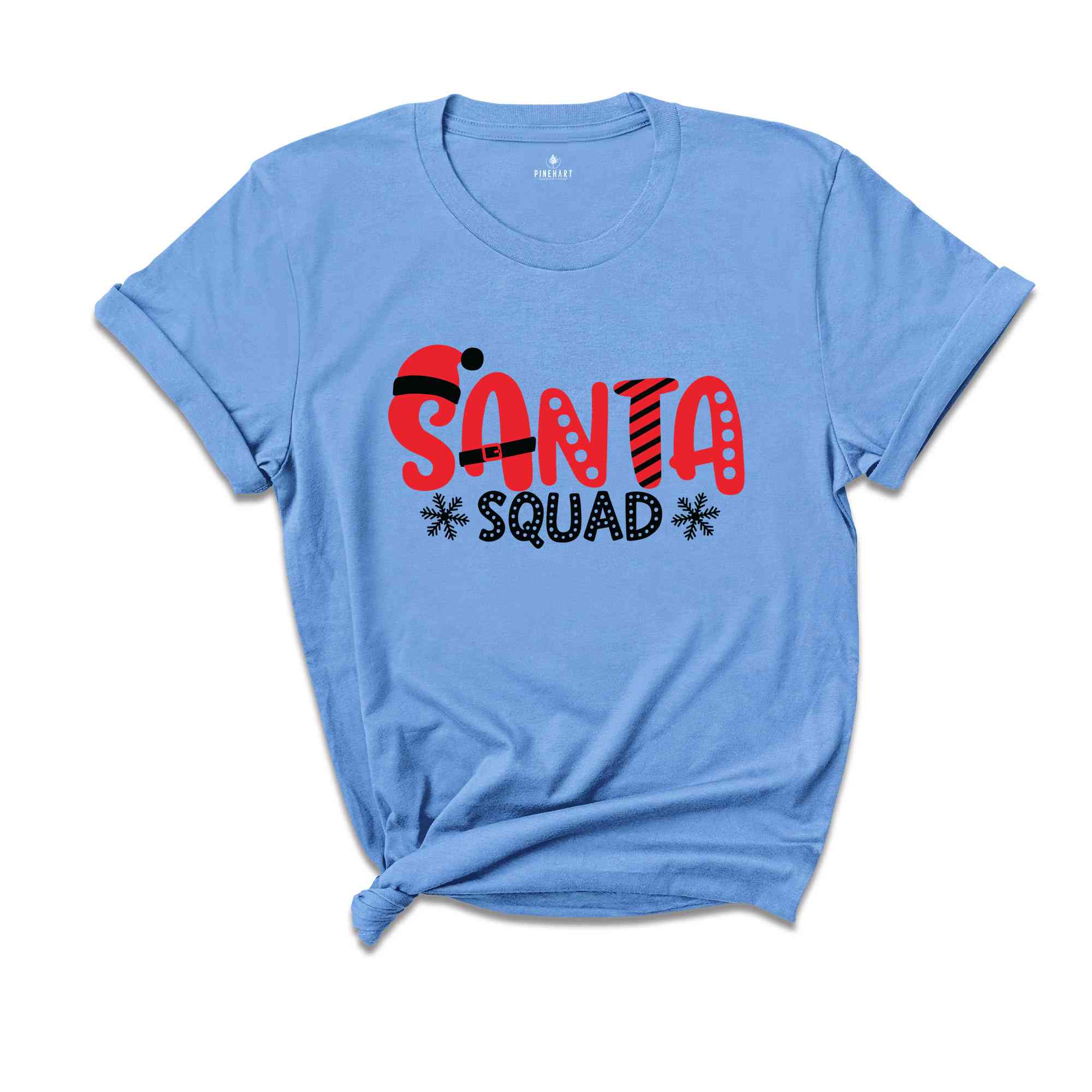 Santa Squad Christmas Tee, Santa Claus Shirt, Xmas Gift, Christmas Shirt, Holiday Shirt, Santa Crew Tee, Family Matching