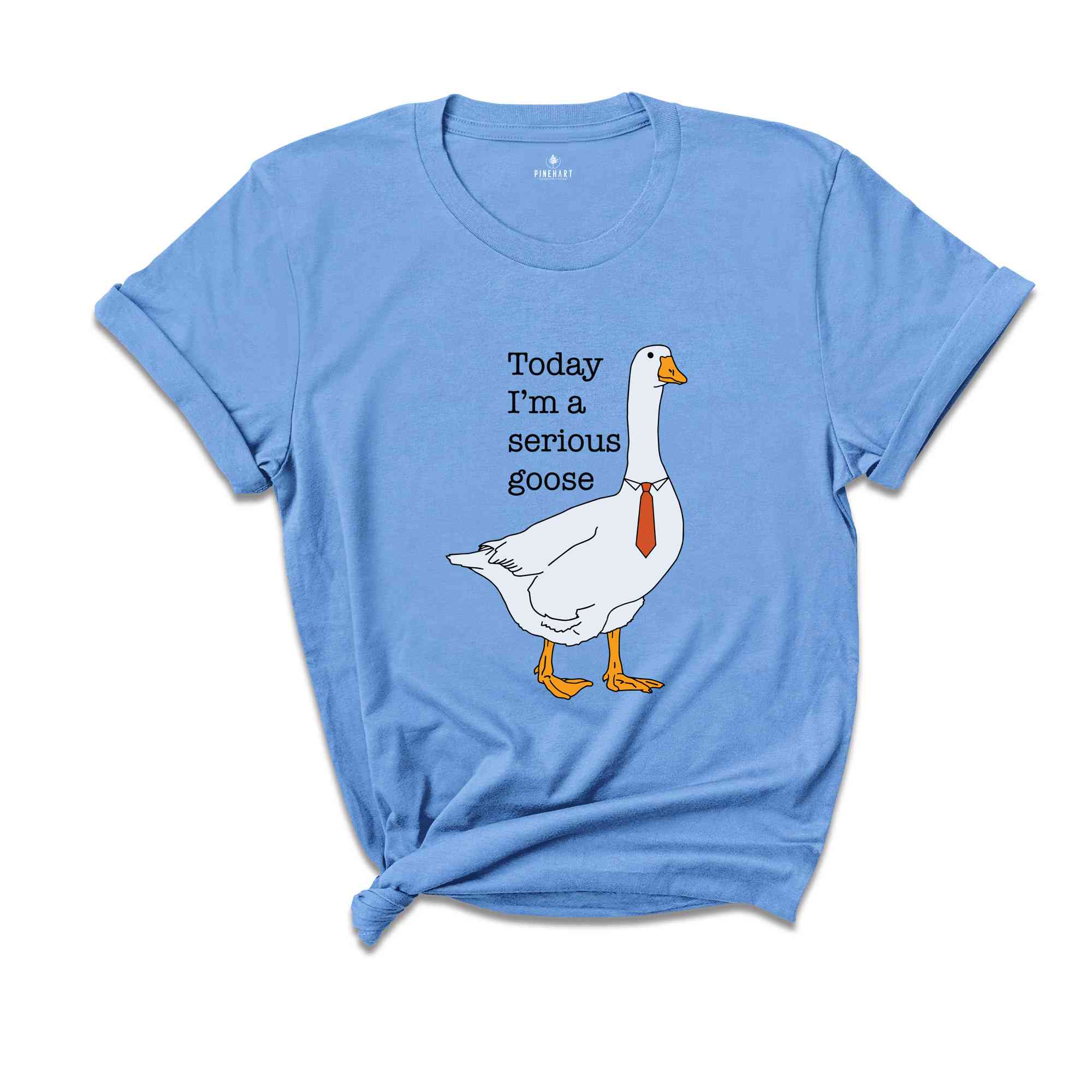 Today I'm a Serious Goose T-Shirt, Funny Silly Shirt, Funny Goose Shirt, Goose Lover Shirt, Meme Shirt, Funny Shirt