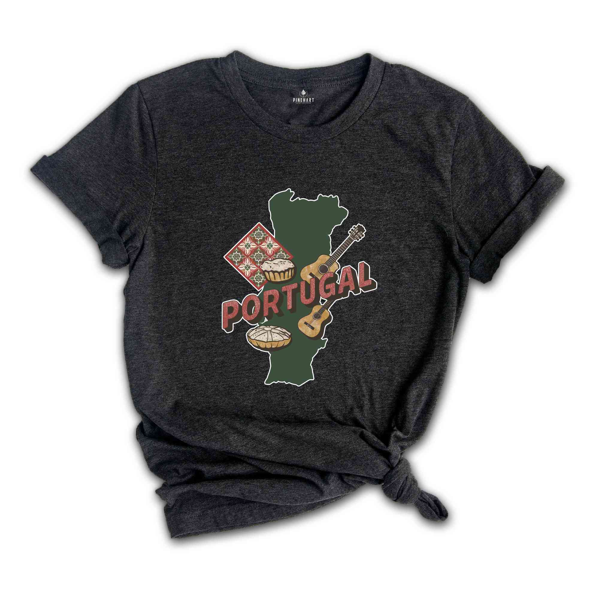 Retro Portugal Shirt, Portugal Travel Shirt, Country Travel Shirt, Shirt For Traveler, Travel Lover Gift, Travel Tee, Trip Shirt