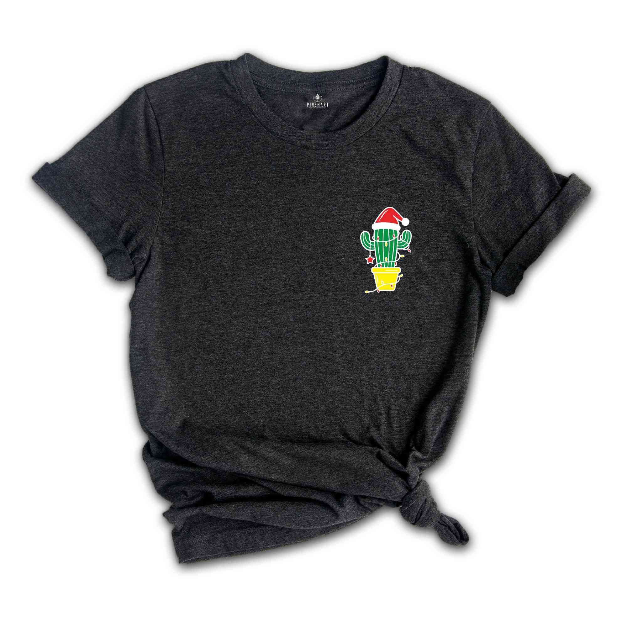 Cute Christmas Cactus Shirt, Funny Christmas Lights Tee, Cactus Christmas Tree Shirt, Christmas Gifts, Christmas Crew Shirt