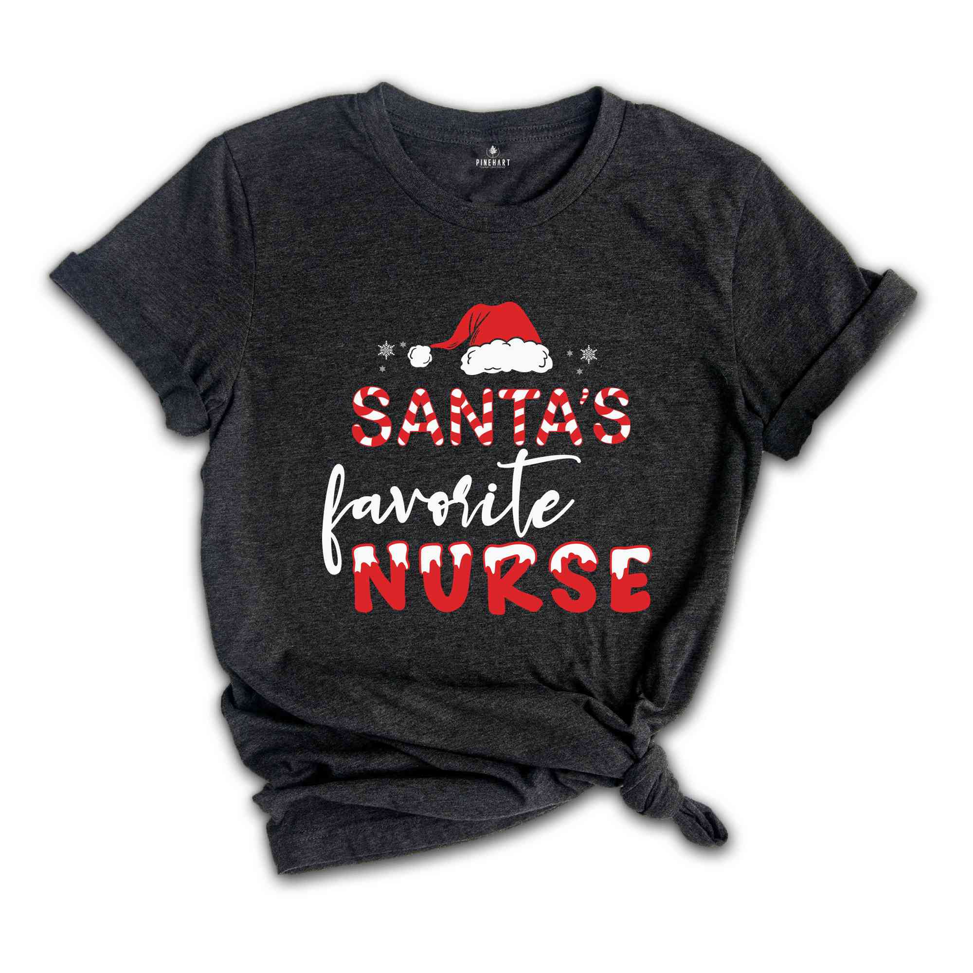 Santa's Favorite Nurse Shirt, Nurse Appreciation, Christmas Nurse Shirt, Nurse Gift, Christmas Party Shirt, Holiday Shirt, New Year Shirt