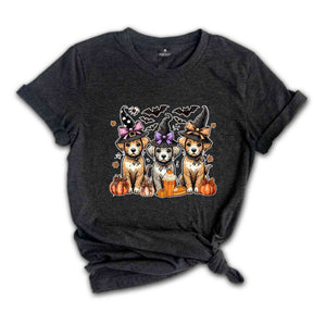 Witch Dogs Shirt, Halloween Dog Shirt, Dog Mom Shirt, Dog Lover Shirt, Halloween Gift, Spooky Season Shirt, Dog Owner Shirt, Witch Shirt