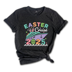 Easter Cruise 2025 Shirt, Easter Trip Shirt, Funny Easter Cruise Shirt, Bunny Shirt Family Cruise Easter 2025, Matching Family Easter Shirt