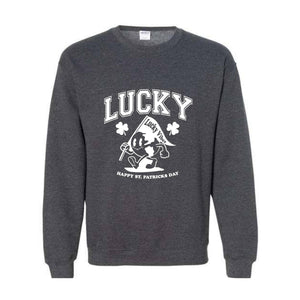 Lucky Sweatshirt, St Patricks Day Sweatshirt, Funny Sweatshirt, Irish Sweatshirt, Patrick's Green Sweatshirt, St Patrick's Day Hoodie